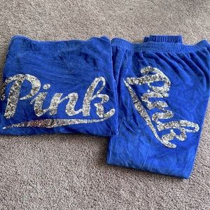 Victoria’s Secret/PINK Velour Bling sweatsuit